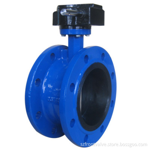 Cast Iron/Ductile Iron Lined Flanged Butterfly Valve